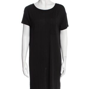Alexander Wang Black Short Sleeve Tshirt Dress